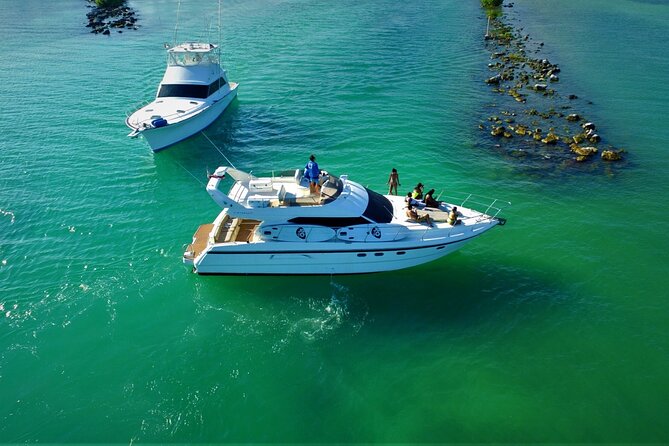 2 Hour Sunset - 47' Azimut, Tulum, Playa del Carmen, Riviera Maya - Where You Meet and How Boarding Really Works