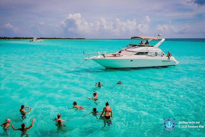 3 Hour Xpu-Ha - 51' Sea Ray Tulum, Playa del Carmen, Riviera Maya - The 51-foot Sea Ray feel at H2OH Sun Cruises