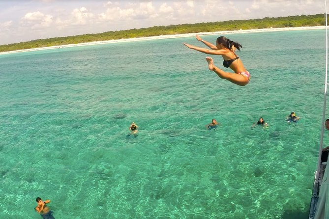 3 Hours - 53' Hatteras - Tulum, Playa Del Carmen, Riviera Maya - Paddle Boards on the Water: Fun Add-On, Not a Separate Excursion