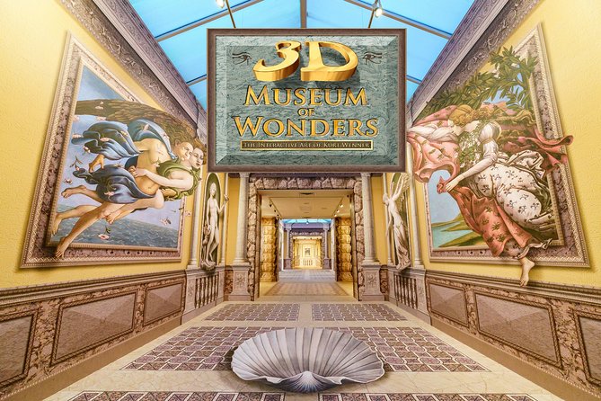 3D Museum of Wonders Admission Ticket - What You’ll See: Interactive 3D Walls and Touch Screens
