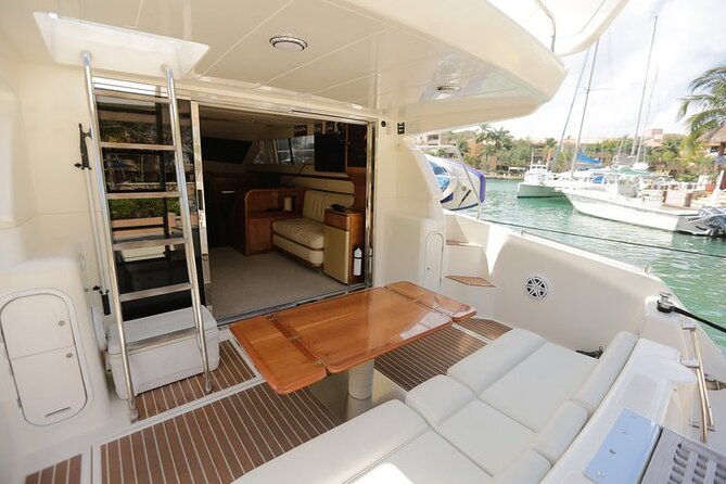 4 Hour - 47' Azimut, Tulum, Playa del Carmen, Riviera Maya - Paddle boards plus karaoke: how the fun stays high-energy