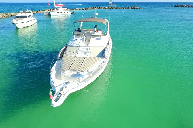 4 Hour - 51' Sea Ray, Tulum, Playa del Carmen, Riviera Maya - Paddle Boards, Open Water Swims, and the “Not Everyone Has To Snorkel” Factor