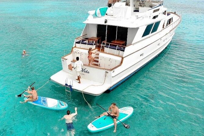 4 Hour - 80' Burger, Tulum, Playa del Carmen, Riviera Maya - What You’re Really Buying: A Private Yacht Day (Not Just a Boat Ride)