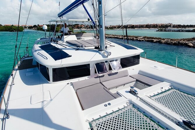 4 Hours Exclusive 45' Lagoon Catamaran Experience - Riviera Maya swim-and-snorkel: how the reef time works