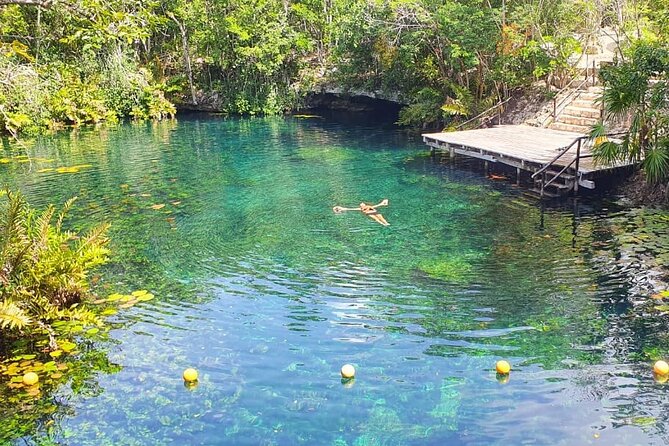 4 Private Cenotes, Zip-Lines, Canoes & Mayan Village with Delicious Lunch - Jungle Zip-lines: Fun, With Safety and a Guide Who Manages the Pace