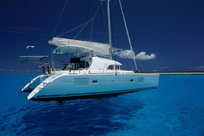 5H Private 40'Catamaran All-Inclusive in Tulum & Playa del Carmen - Stop Two at La Bocana: Shallow Water Ceviche Lunch With Party Energy