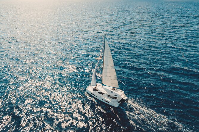 5H Private 44' Catamaran All-Inclusive - Tulum & Playa del Carmen - Stop 2 at La Bocana: shallow water, music, and an easy finale