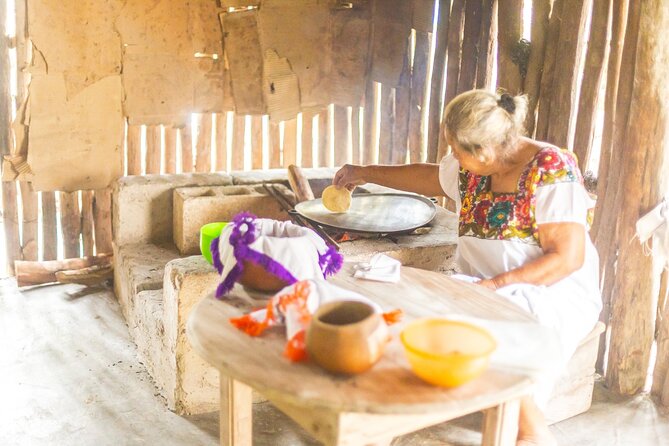 5X1: Tulum and Coba Ruins, Cenote & Mayan Village Full Day Tour - Cenote Tamcach-Ha & Choo-Ha: a cool finish with steep steps
