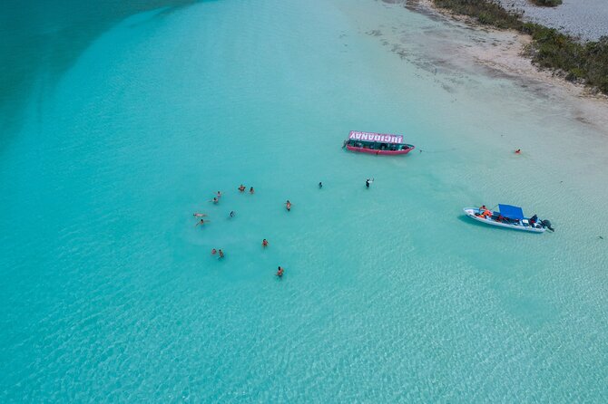 7 Colors Bacalar Lagoon Tour from Playa del Carmen & Tulum - Cenote swim time at Esmeralda and Cocalitos