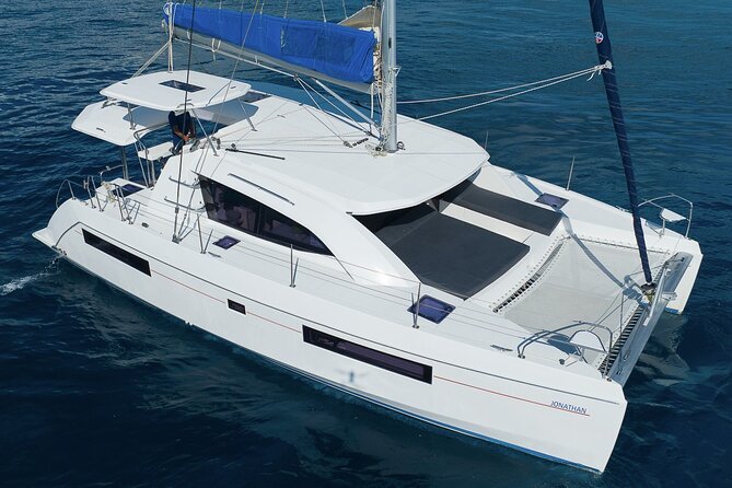 8-Hour Private 40' Cat 2 Stop to Cozumel, Food, Drinks & Snorkel - Cruising the Caribbean Starts in Puerto Aventuras, Not Cozumel