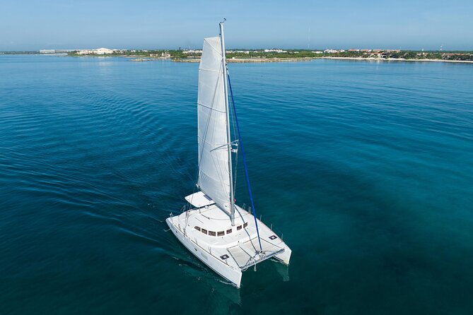 8H 38' Catamaran All-Incl. to Cozumel in Tulum & Playa del Carmen - Paamul Bay: Calm-Water Snorkel, Sea Turtles, and Optional Beach Fun