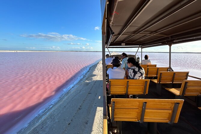 Admission Ticket to Safari in the Pink Lagoons of Las Coloradas - The salt mine section: sea salt production in plain, visual steps