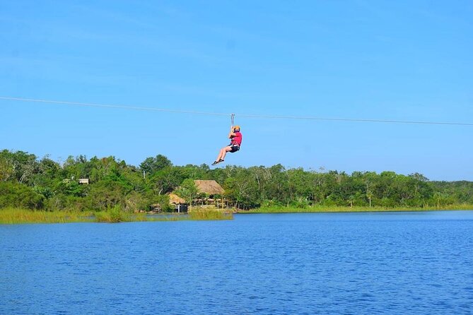 Adventure in a Private Mayan Community - Two ziplines and a hanging bridge that actually tests nerves