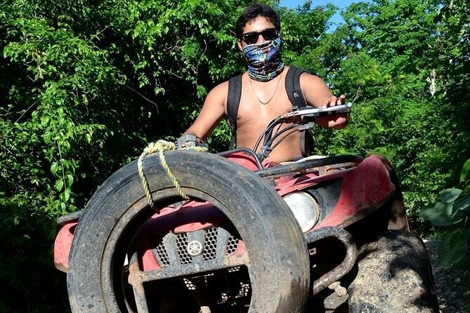 Adventure in ATV, Cenote swimming, snack & transportation - ATV Tracks Through the Mayan Jungle: Expect Mud, Not a Parade Route