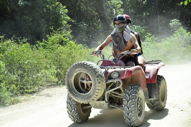 Adventure in ATV, Cenote swimming, snack & transportation - Rain, Dust, and the Reality of Being Outside