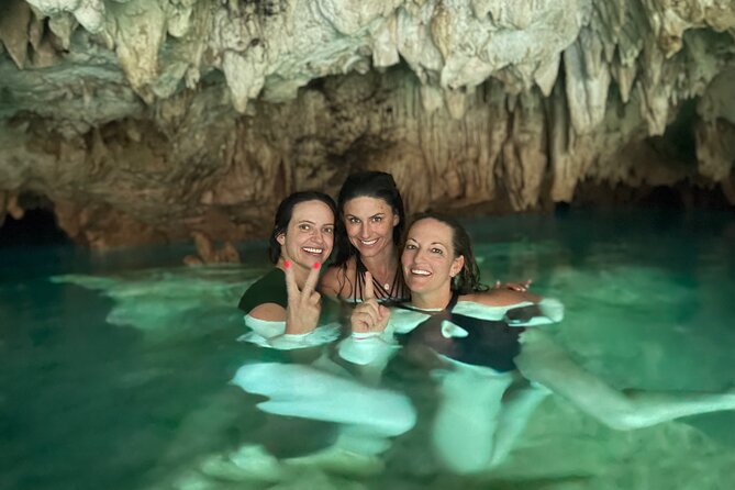 All-Inclusive! Tulum Ruins, Tequila Tasting + Swim in 3 Cenotes in Small Group! - Casa Tortuga cenotes: full-cave, semi-open, and open-air swimming