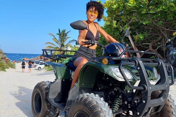 ATV 180 ATV Rental in Tulum - Entering the meeting point in Tulum Centro without wasting time
