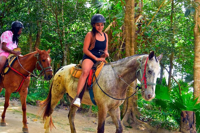 ATV Adventure and Horseback Ride with Ziplines, Cenote from Tulum - Lunch, Snacks, and Tequila Tasting at Colonial Hacienda Reserva Palacios