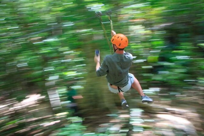 ATV Cenote and Zipline Sacred Jungle Expedition - Cenote Swim and the Cave Feel: bats, quiet, and cool water