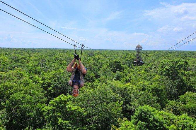 ATV Extreme and Snorkel Adventure from the Riviera Maya - Snorkeling in the cenote or limestone sinkhole: cold water, clear views