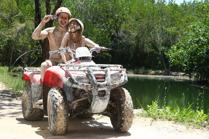 ATV with Speedboat, Waverunner, or Parasailing - ATV ride through jungle trails and sand dunes