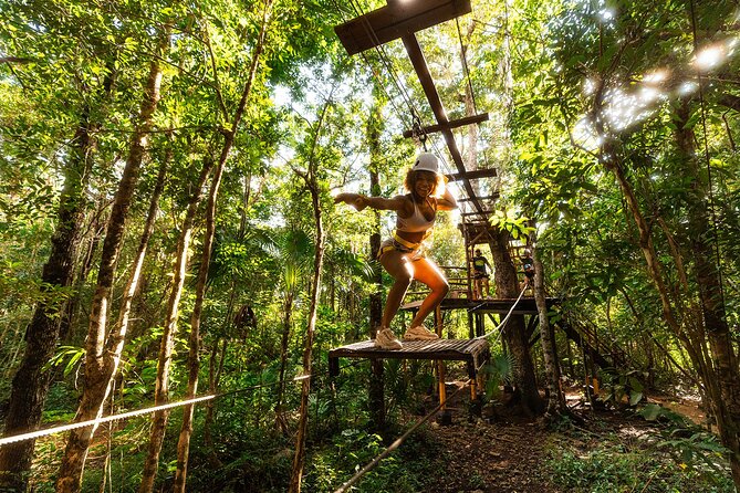 ATV, Zipline and Cenote at Extreme Adventuring with Tulum Pickup - Cenote Verde Lucero: Your Natural Mayan Cenote Reset