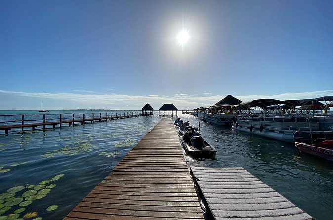 Bacalar: The Great Pyramids of Ichkabal Lagoon & Los Rapidos. - Guides make the difference: Raymundo, Armando, and Geraldo