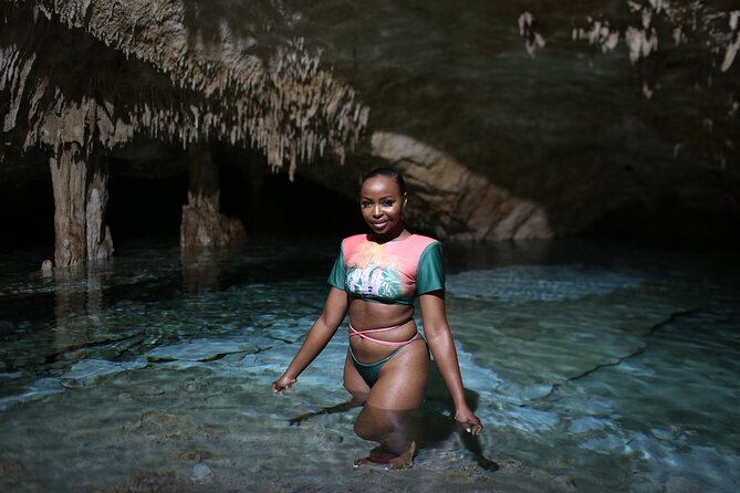 Best in Class: Private Snorkeling Xpedition - Cenote Nicte-ha: open cenote swimming and the light change effect