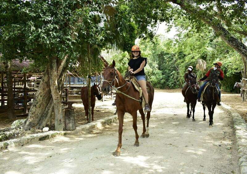 Cancun: Amazing Horseback Riding Tour, Cenote, Zipline & ATV - Zipline circuit: the views are the payoff
