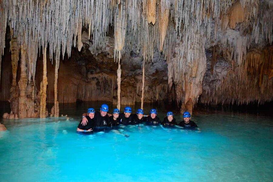 Cancun/Playa del Carmen: Tickets to Rio Secreto and Lunch - Walking and swimming the cave route: what “600 meters” actually feels like