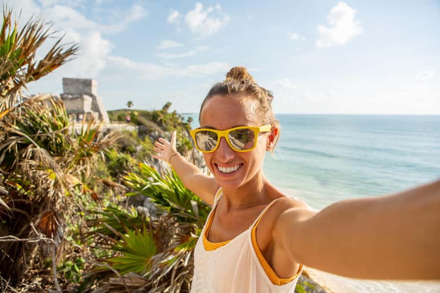 Cancun: Tulum & Coba with Cenote, Cave Exploration and Lunch - A 12-Hour Combo Tour: Tulum, Coba, and Nohoch Nah Chich