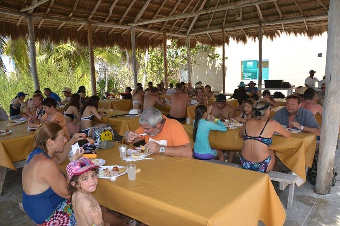 Catamaran Isla Mujeres Unlimited Departing from Playa del Carmen - Stop 2: Playa Norte swim time and what to expect