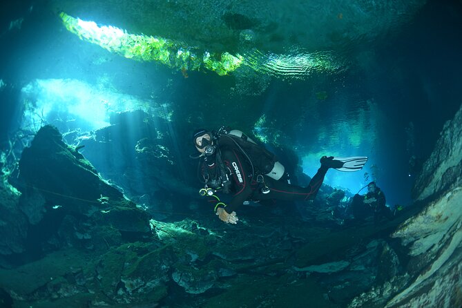 Cenote Diving - 2 Tank Dive Trip for Certified Divers - Second Underwater Session: Same Structure, More Confidence