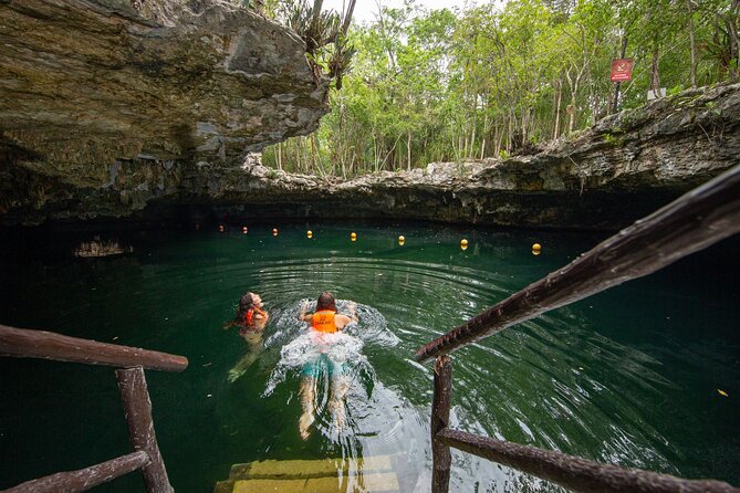 Cenote Tankah and Mayan Village Tour with Zipline, Canoes & Lunch - Zipline over the jungle: quick height, big payoff