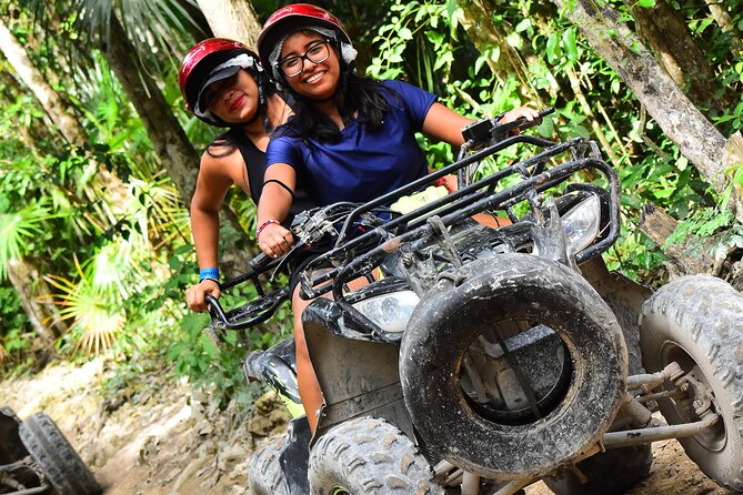 Cenote, Zipline & ATV Shared Combo 3x1 from Playa del Carmen & Cancun - Cenote swim: fresh water, sun exposure, and a pre-Hispanic connection
