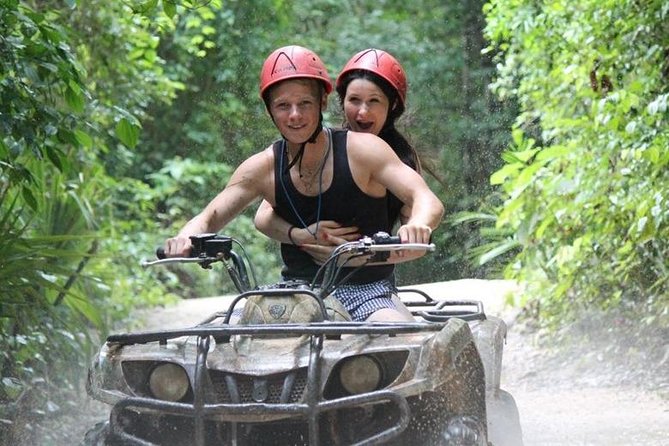 Cenote, Zipline & ATV Shared Combo 3x1 from Playa del Carmen & Cancun - Chicken fajitas and unlimited drinks: the meal that keeps the day moving