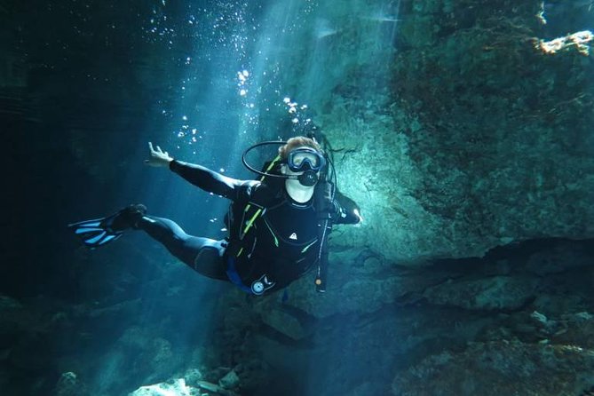 Cenotes diving - Cenote session 2: Ponderosa (Jardin del Eden) for mossy rocks and gentle swimming-pool vibes