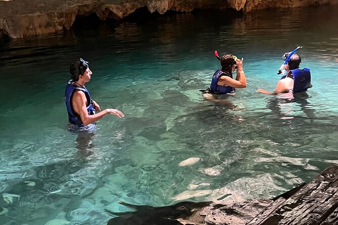 Cenotes Private Tour ( Two Eyes, Jaguar & Nicte-Ha ) - Cenote Jaguar: calm waters, nature quiet, and easygoing swimming time