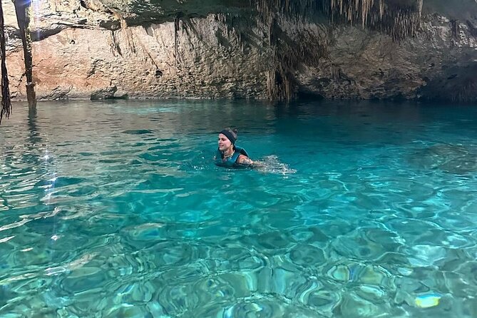 Cenotes Tour: Discover Hidden Gems, from Playa del Carmen - Yum-Ha Cenote: The Crystal Water Stop for a Real Swim