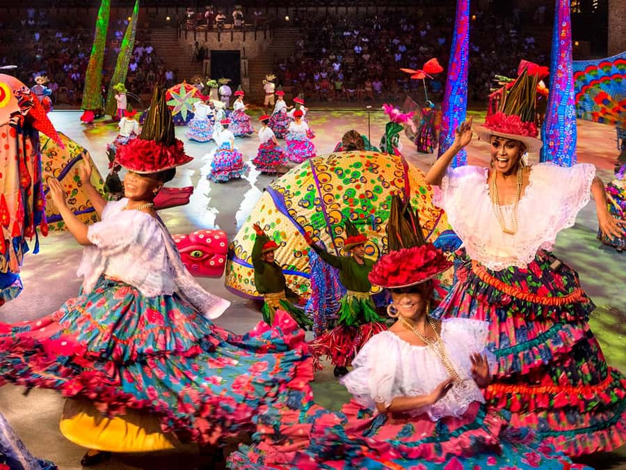 Check out the Night Show at Xcaret Park - Basic vs Xcaret Plus: deciding if food and drinks are worth it