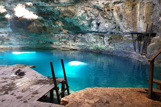 Chichen Itza, Cenote and Valladolid Small Group Day Trip - Cenote Xux Ha: the swim stop that closes the day right