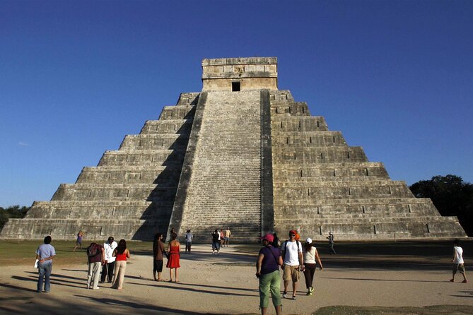 Chichen Itza, Cenote Hubiku, and Ek Balam- Small Group - Ek Balam acropolis climb: stucco carvings and wide jungle views