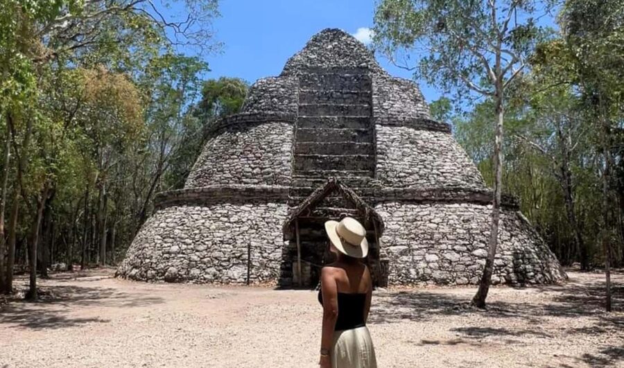 Coba, Tulum, Cenote & Lunch ECO Full Day from Rivera - Cenote Mariposa swim: the refresh point (and towel logistics)