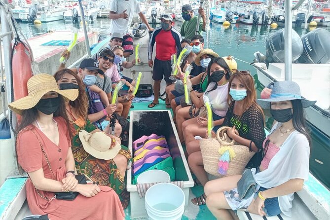 Cozumel El Cielo Tour by Boat from Playa del Carmen & Transfer - Lunch and drinks: you choose your plate