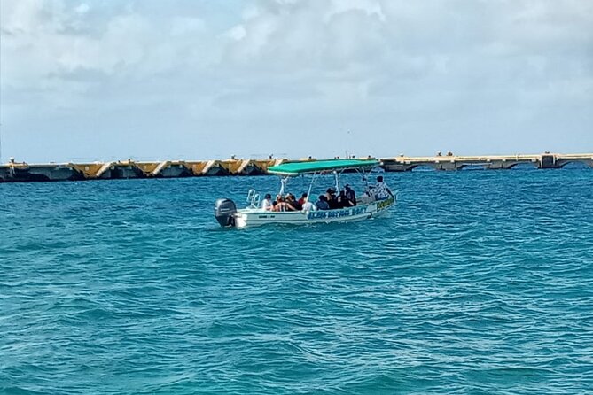 Cozumel El Cielo Tour by Boat from Playa del Carmen & Transfer - Service vibe on the water: crew help and photo support