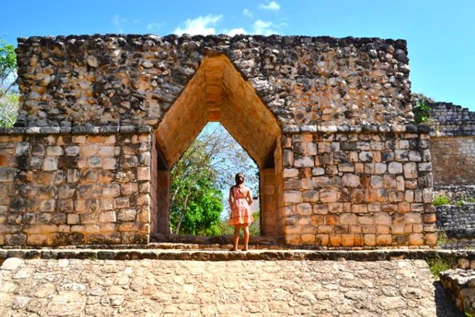 Ek Balam Majestic Mayan Ruins and Cenote Tour - Hacienda Oxman Cenote: Swim First, Then Decide About Adventure