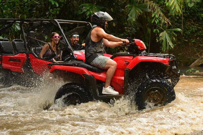 Experience in Atvs in the Mayan Jungle with Cenote and Zip Line - ATV + cenote + zip line: why this combo works in the Riviera Maya