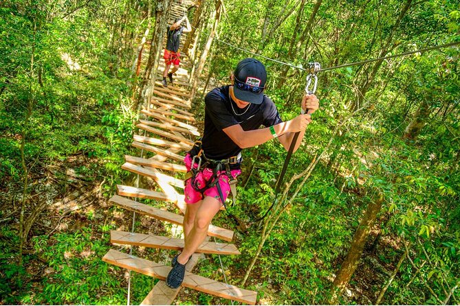 Extreme Day in Cancun: ATVs Zip Lines Cenote Lunch and Transport - Cenote swim and exploration: cool down the right way