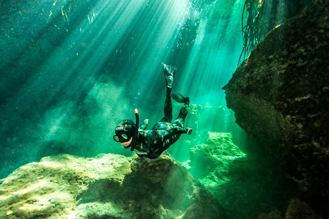 Freediving Intro for Beginners in a Cenote in Tulum Mexico - Casa Cenote and the lesser-visited sections you’ll actually train in