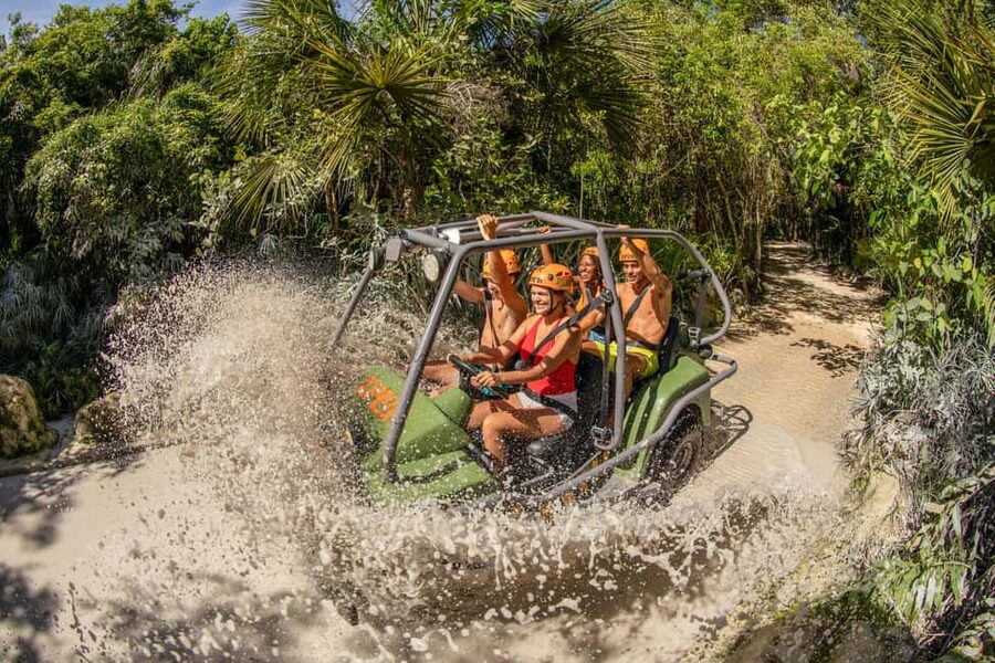 From Playa del Carmen: Xplor Park Admission, Full Day - Underground River Tour: Your First Splash and the Safety Rhythm